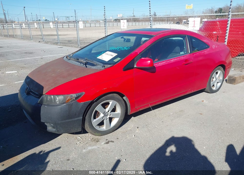 2006 HONDA CIVIC EX VIN: 2HGFG12836H542309