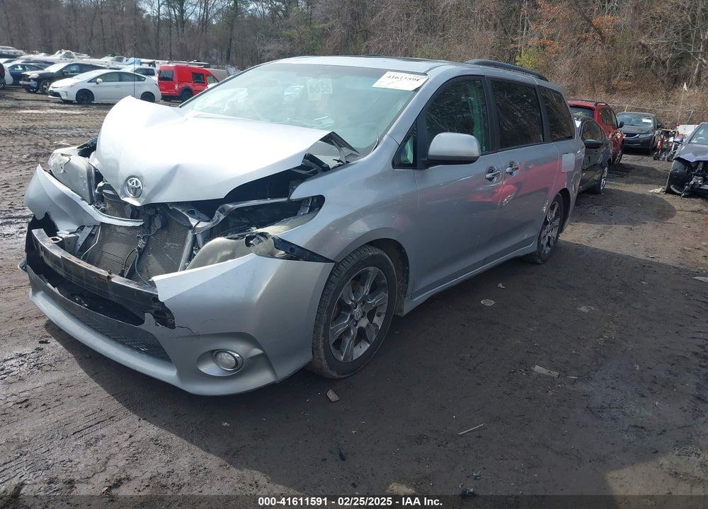 2011 TOYOTA SIENNA SPORT VIN: 5TDXK3DC1BS044362