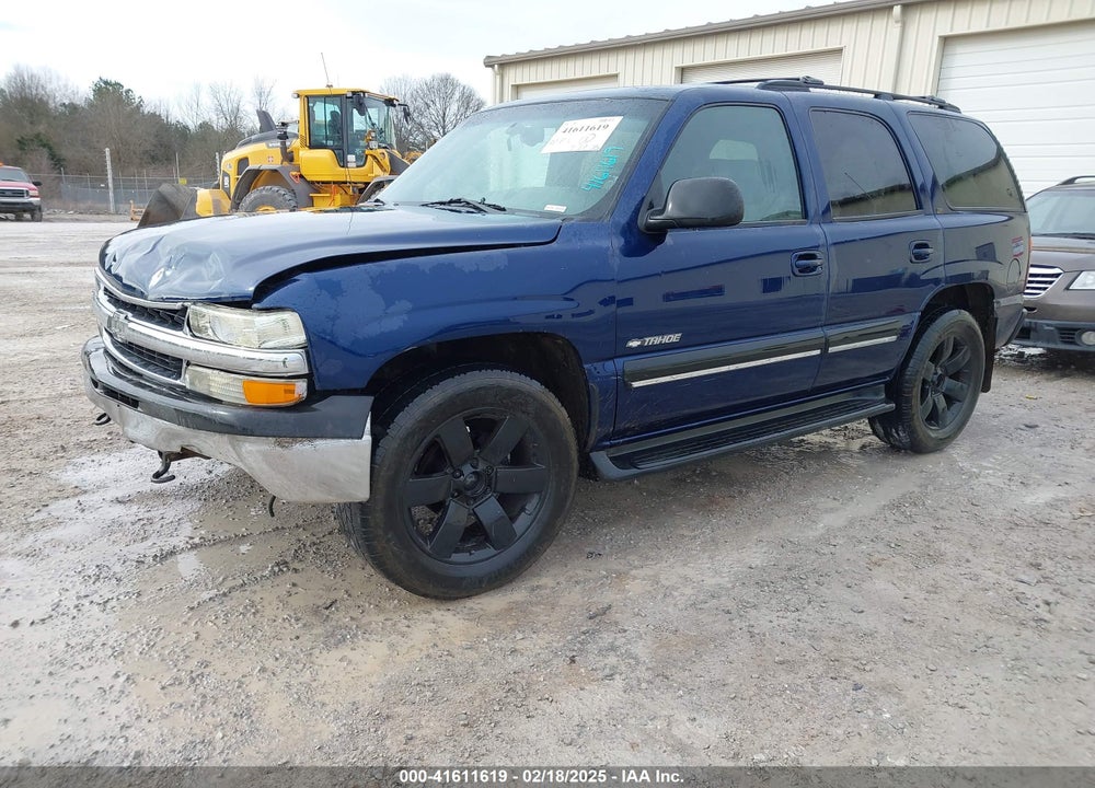 2001 CHEVROLET TAHOE LT VIN: 1GNEK13T81J207380
