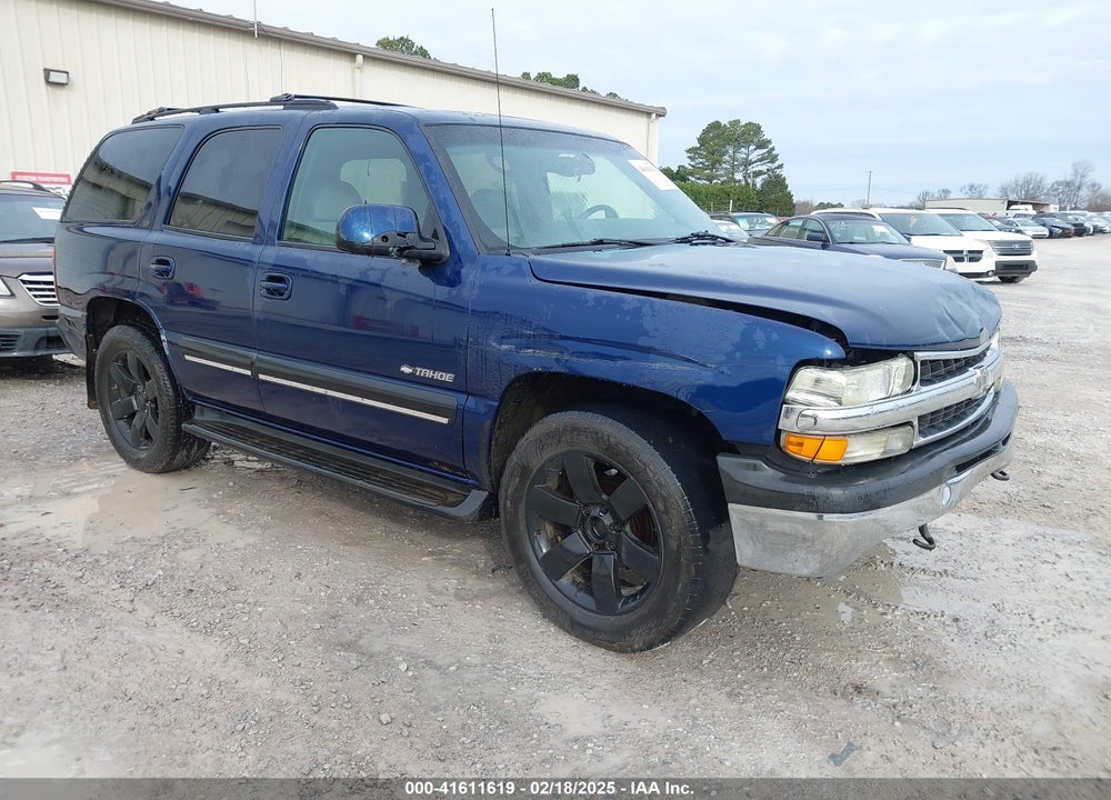 2001 CHEVROLET TAHOE LT VIN: 1GNEK13T81J207380