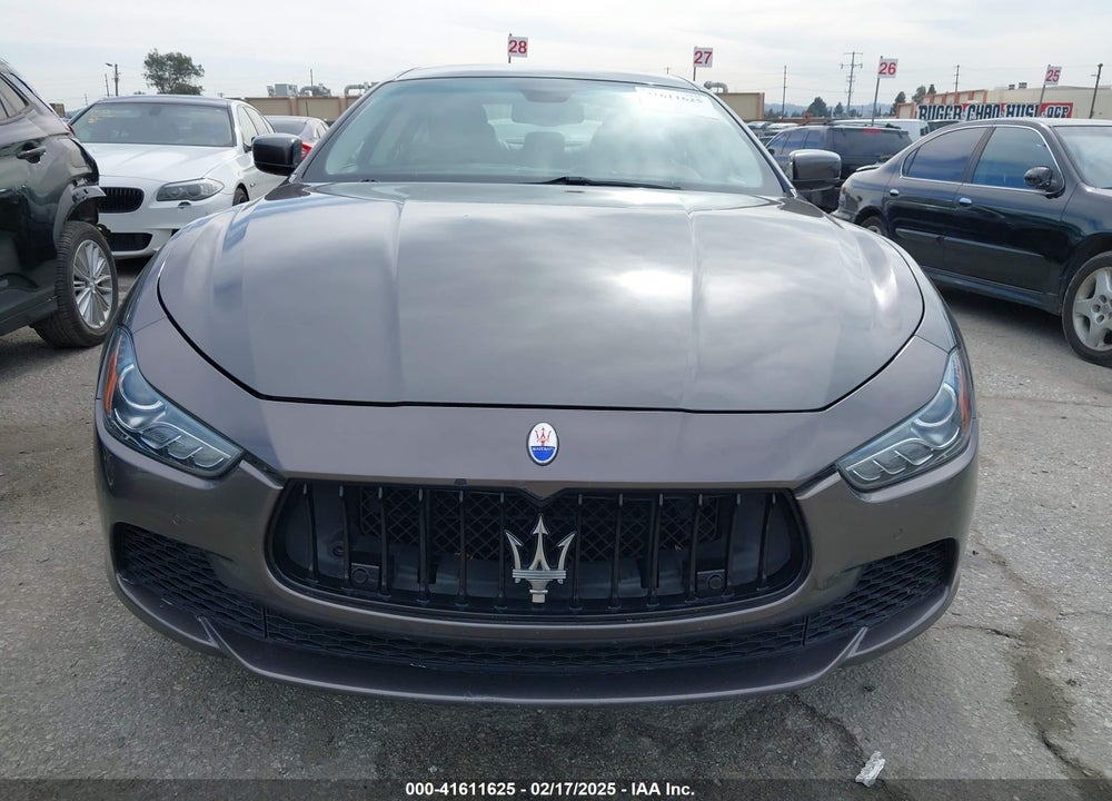 2015 MASERATI GHIBLI VIN: ZAM57RTA2F1130323