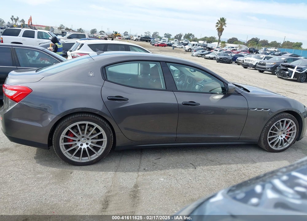 2015 MASERATI GHIBLI VIN: ZAM57RTA2F1130323