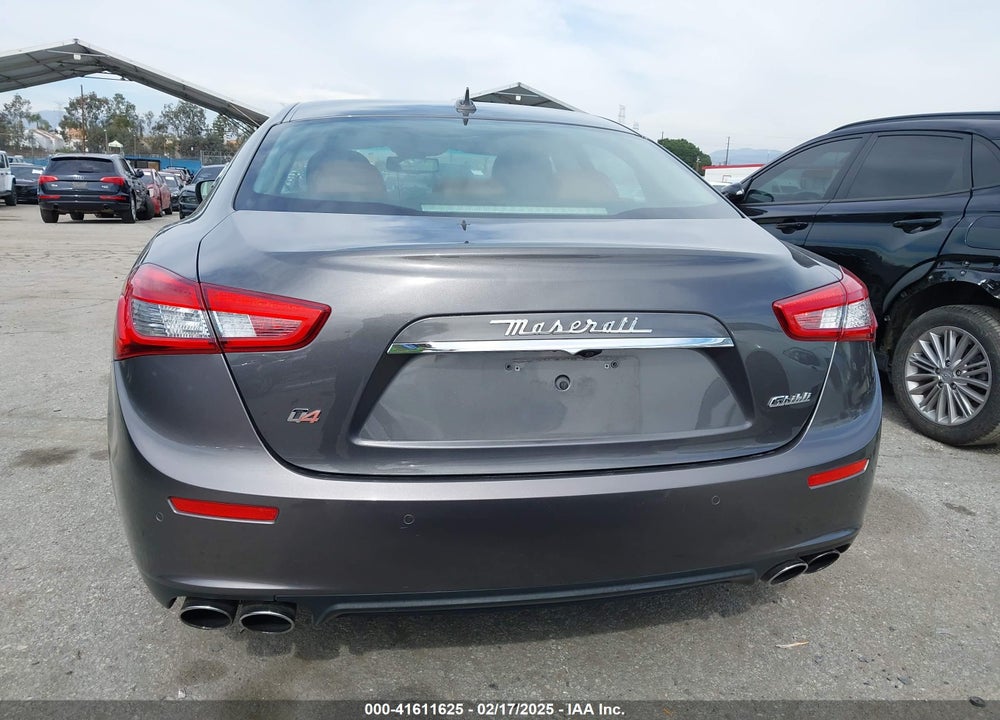 2015 MASERATI GHIBLI VIN: ZAM57RTA2F1130323