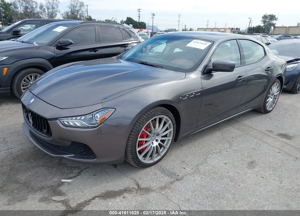 2015 MASERATI GHIBLI VIN: ZAM57RTA2F1130323