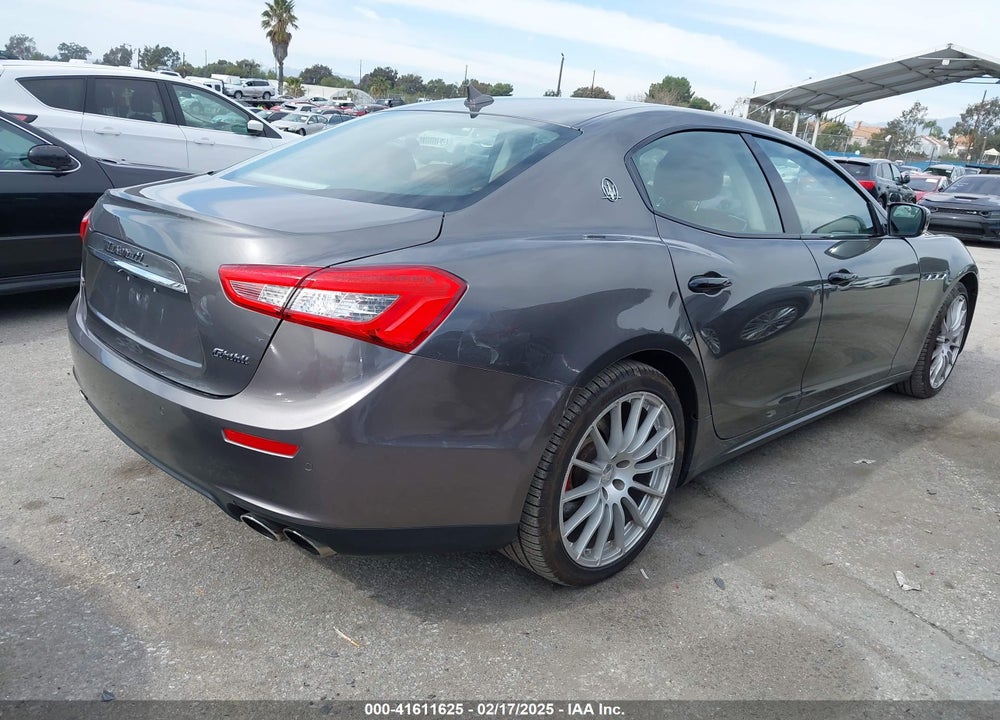 2015 MASERATI GHIBLI VIN: ZAM57RTA2F1130323