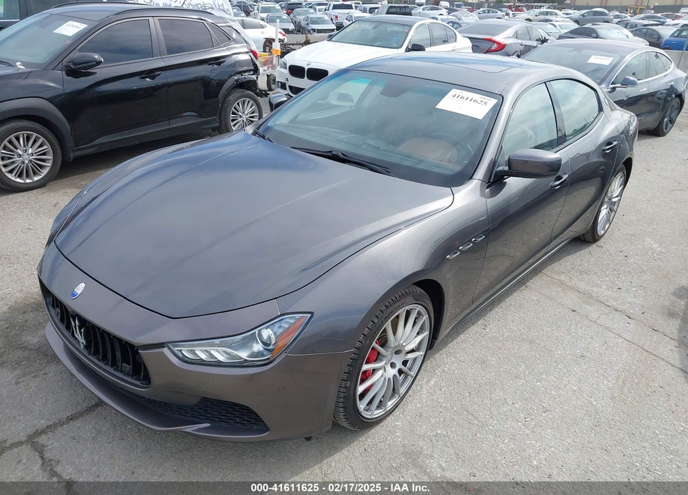 2015 MASERATI GHIBLI VIN: ZAM57RTA2F1130323