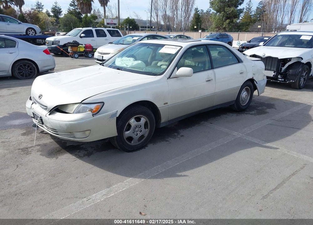 1999 LEXUS ES 300 VIN: JT8BF28G7X0208826