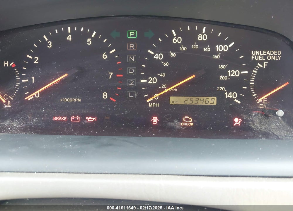 1999 LEXUS ES 300 VIN: JT8BF28G7X0208826