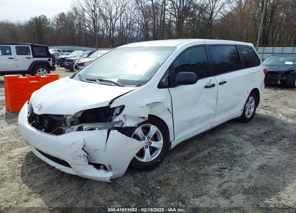 2015 TOYOTA SIENNA VIN: 5TDZK3DC7FS575547