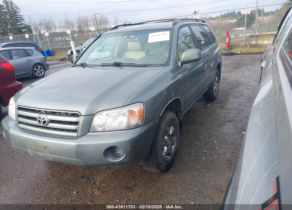2005 TOYOTA HIGHLANDER V6 VIN: JTEEP21A750100300