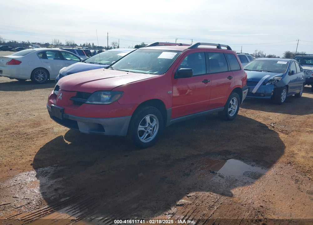 2003 MITSUBISHI OUTLANDER LS VIN: JA4LZ31G33U045473