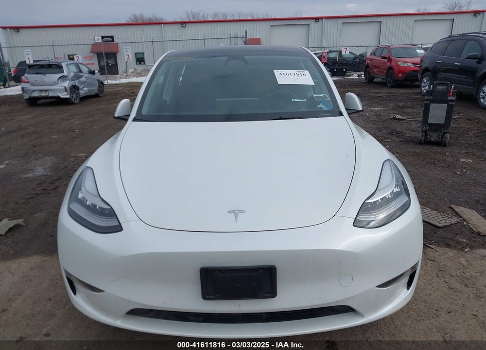 2021 TESLA MODEL Y LONG RANGE DUAL MOTOR ALL-WHEEL DRIVE VIN: 5YJYGDEE3MF266114
