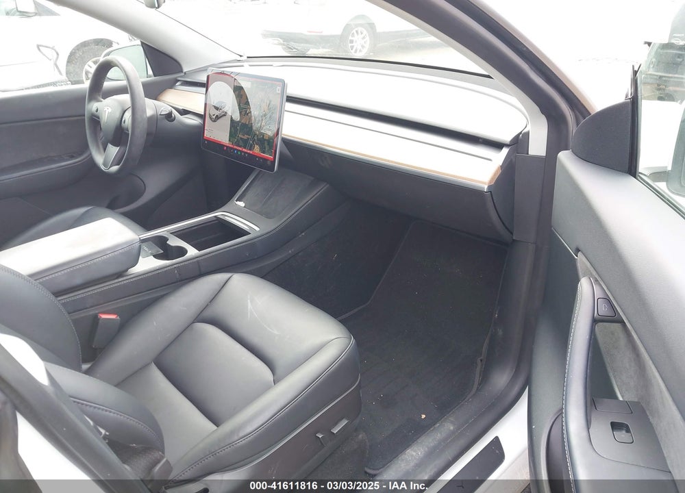 2021 TESLA MODEL Y LONG RANGE DUAL MOTOR ALL-WHEEL DRIVE VIN: 5YJYGDEE3MF266114