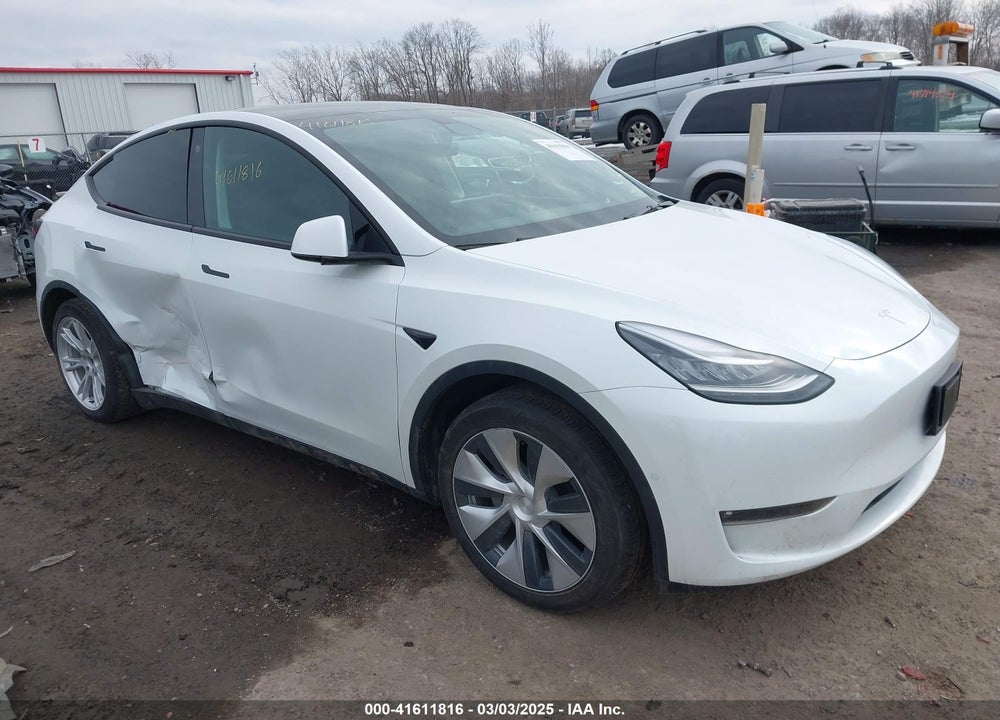 2021 TESLA MODEL Y LONG RANGE DUAL MOTOR ALL-WHEEL DRIVE VIN: 5YJYGDEE3MF266114