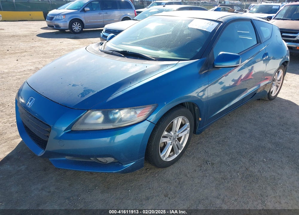 2011 HONDA CR-Z EX VIN: JHMZF1D64BS010742