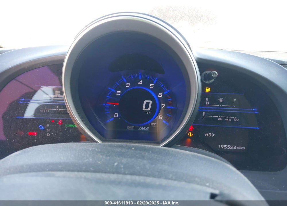 2011 HONDA CR-Z EX VIN: JHMZF1D64BS010742