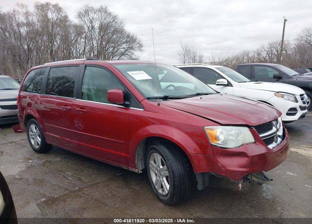 2011 DODGE GRAND CARAVAN CREW VIN: 2D4RN5DG6BR674551
