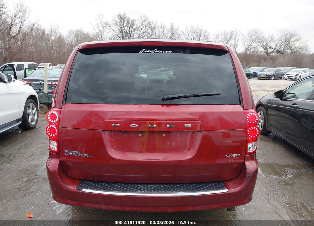 2011 DODGE GRAND CARAVAN CREW VIN: 2D4RN5DG6BR674551