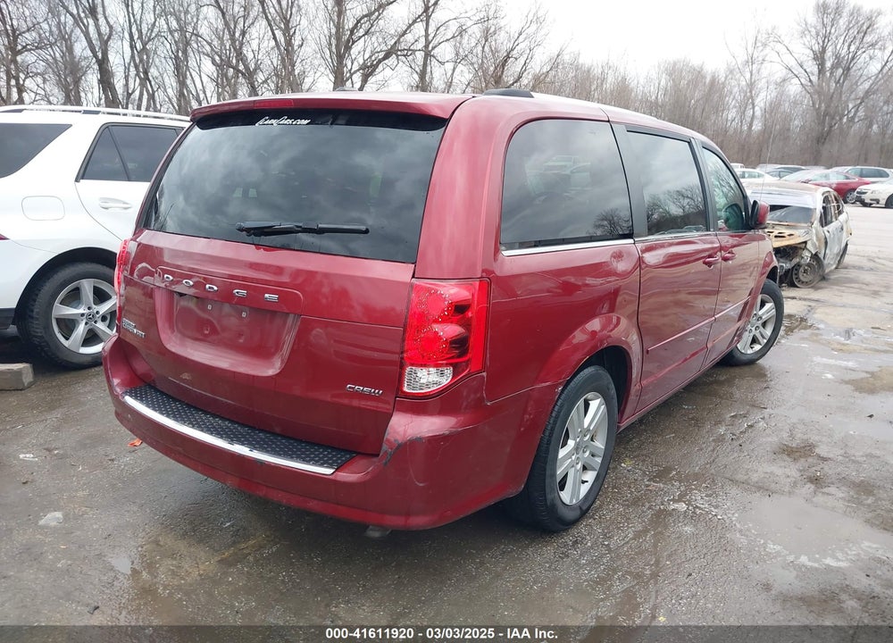 2011 DODGE GRAND CARAVAN CREW VIN: 2D4RN5DG6BR674551
