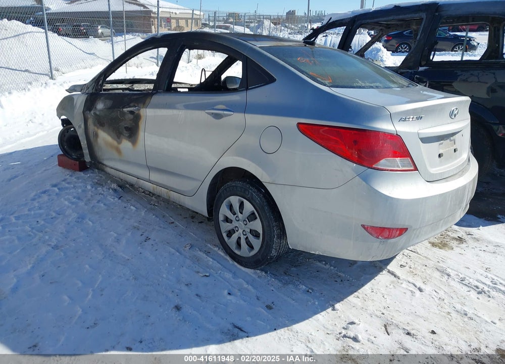 2017 HYUNDAI ACCENT VIN: KMHCT4AE9HU172551