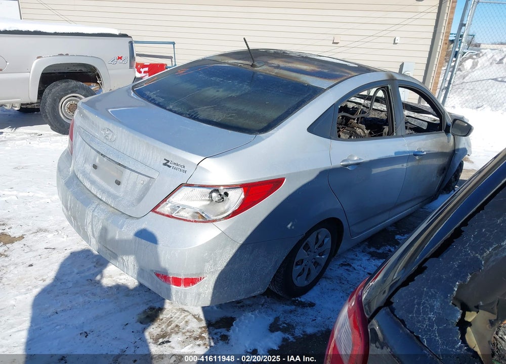 2017 HYUNDAI ACCENT VIN: KMHCT4AE9HU172551