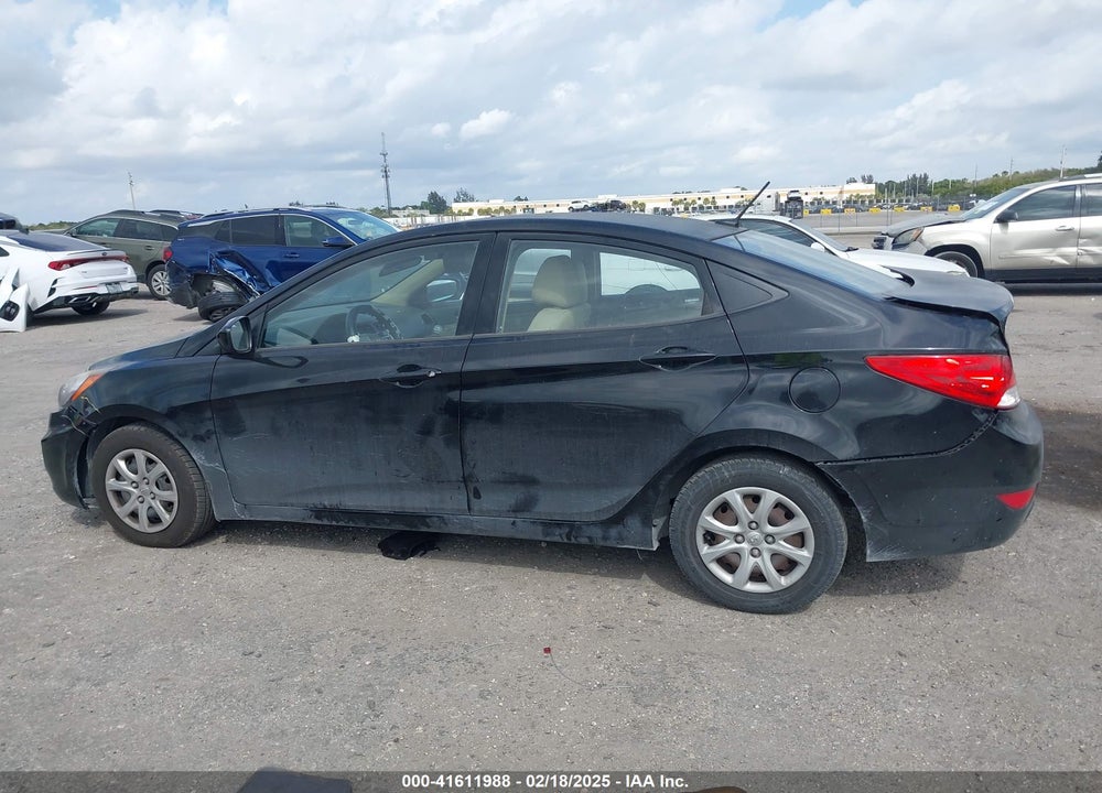 2013 HYUNDAI ACCENT VIN: KMHCT4AEXDU475638