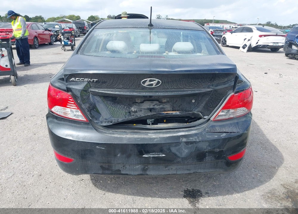 2013 HYUNDAI ACCENT VIN: KMHCT4AEXDU475638