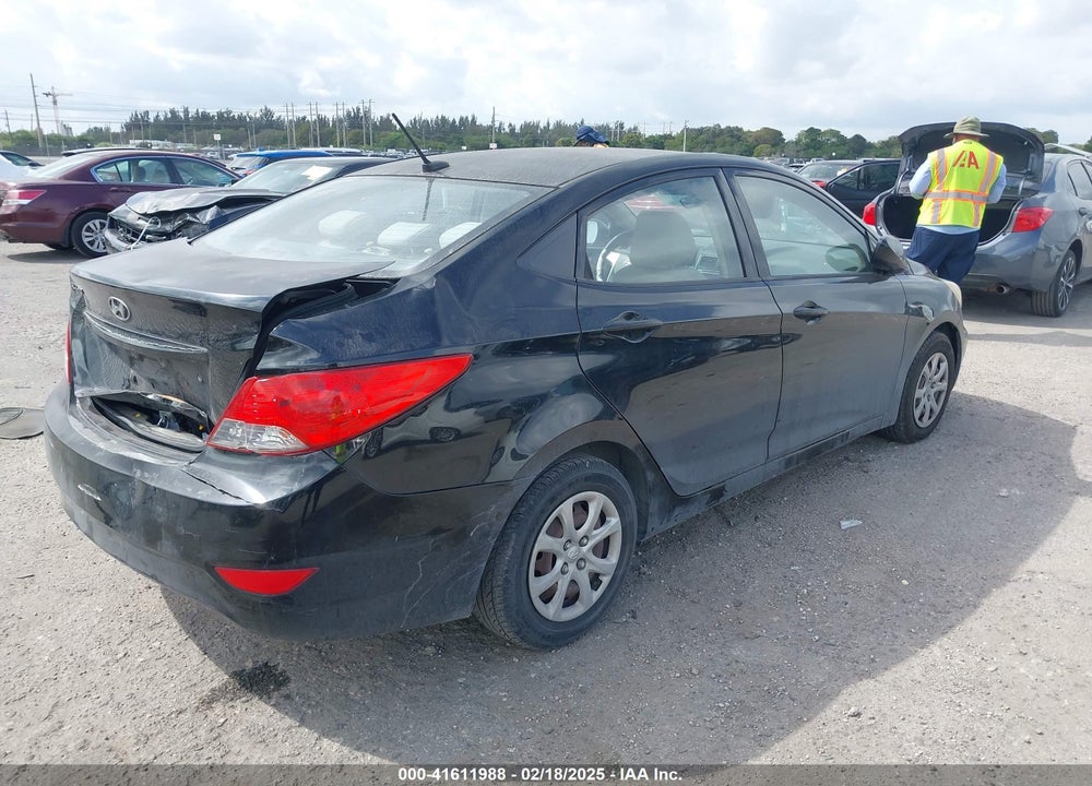 2013 HYUNDAI ACCENT VIN: KMHCT4AEXDU475638
