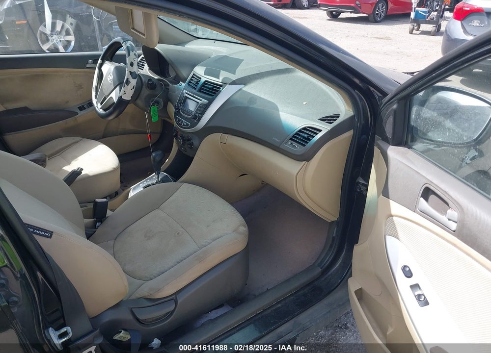 2013 HYUNDAI ACCENT VIN: KMHCT4AEXDU475638