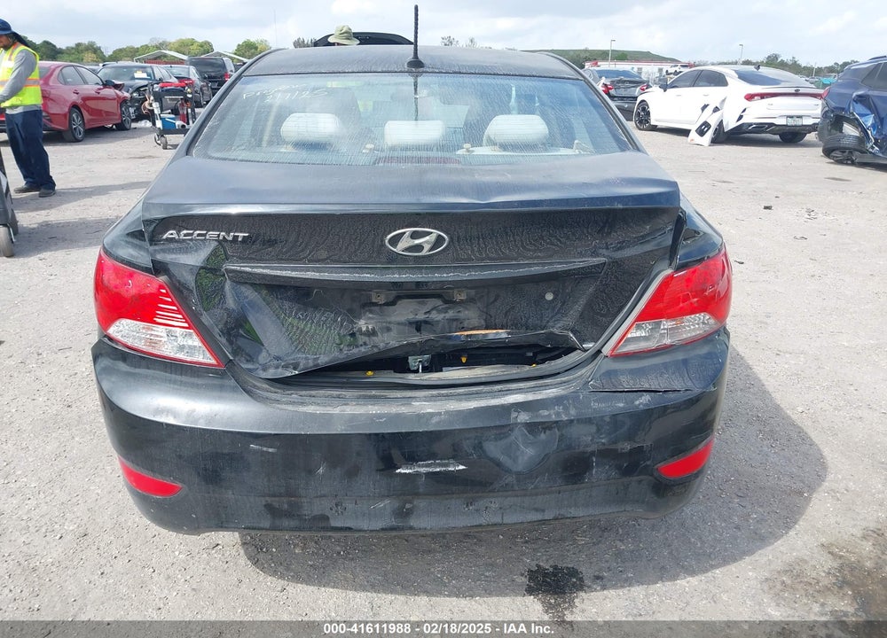 2013 HYUNDAI ACCENT VIN: KMHCT4AEXDU475638