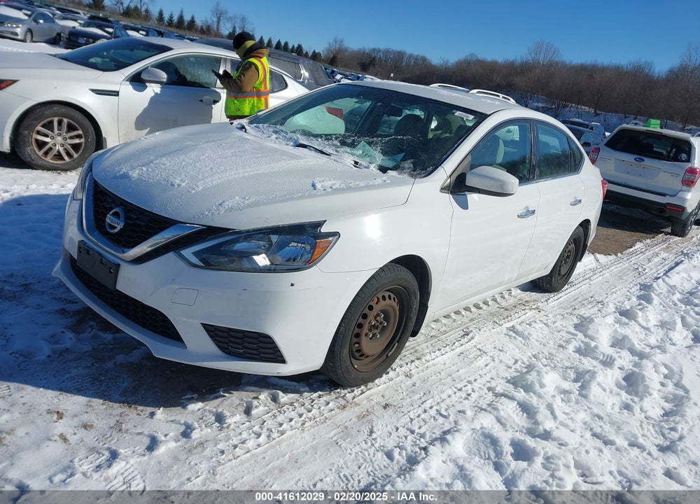 2016 NISSAN SENTRA VIN: 3N1AB7AP0GY307920