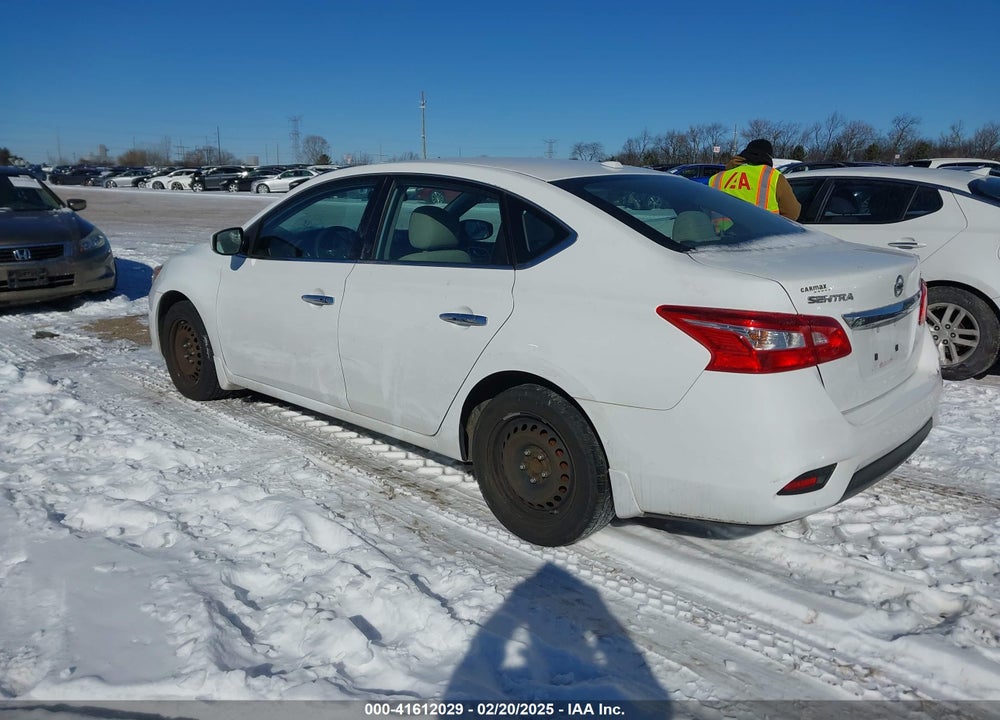2016 NISSAN SENTRA VIN: 3N1AB7AP0GY307920