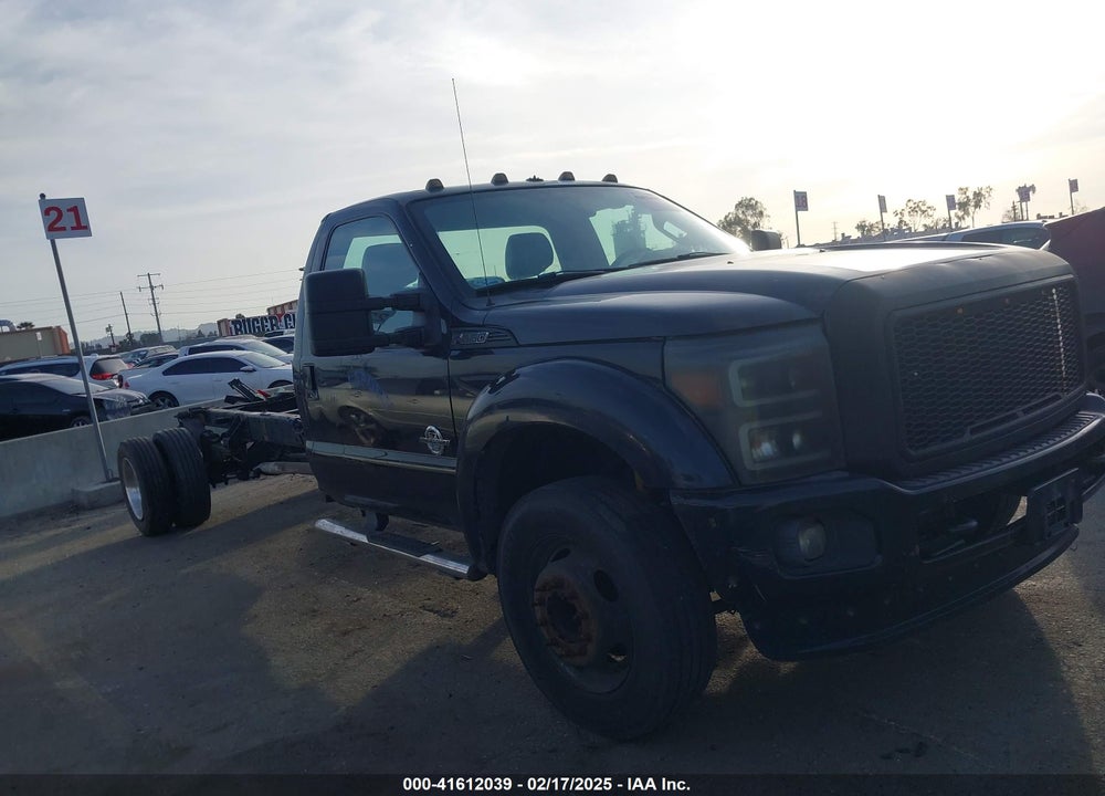 2013 FORD F-550 CHASSIS XL VIN: 1FDUF5GT2DEB34946