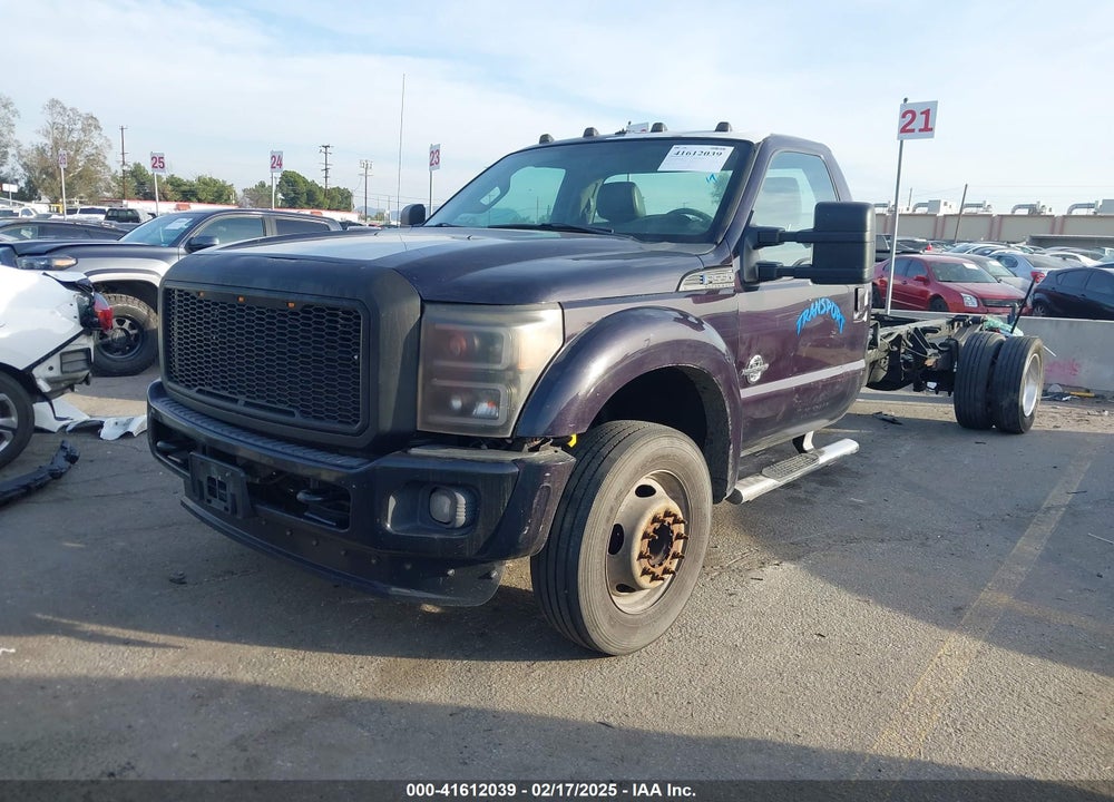2013 FORD F-550 CHASSIS XL VIN: 1FDUF5GT2DEB34946