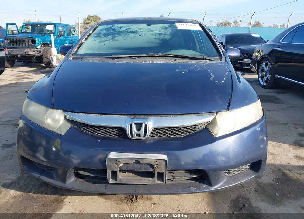 2011 HONDA CIVIC VIN: 2HGFA1E61BH519522