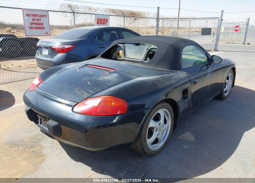 1999 PORSCHE BOXSTER VIN: WP0CA2988XU623173