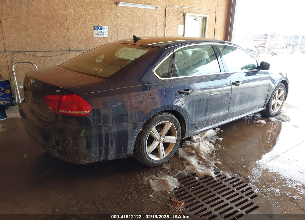 2013 VOLKSWAGEN PASSAT 2.5L SE VIN: 1VWBH7A36DC071644