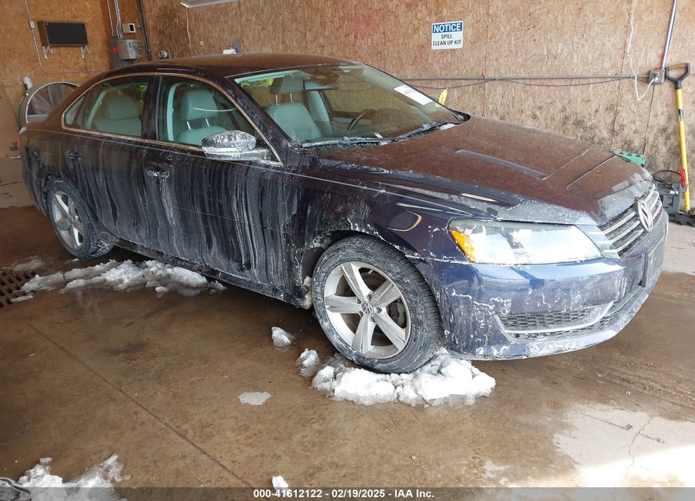 2013 VOLKSWAGEN PASSAT 2.5L SE VIN: 1VWBH7A36DC071644