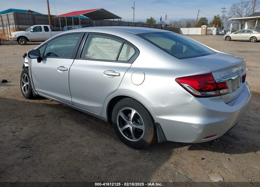 2015 HONDA CIVIC VIN: 2HGFB2F7XFH550560