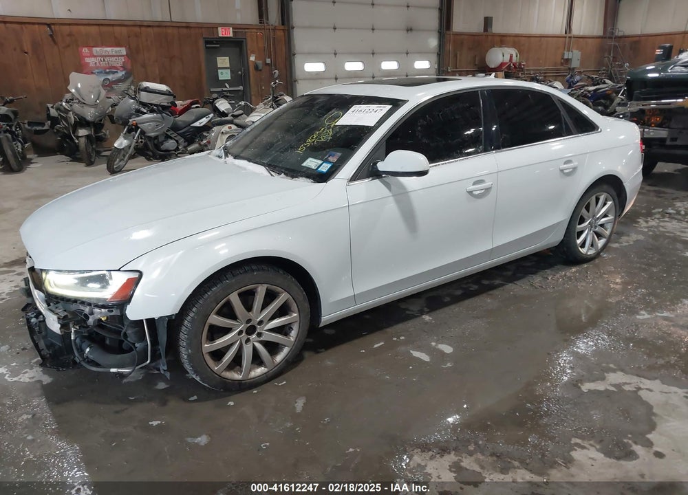 2013 AUDI A4 VIN: WAUFFAFL6DN051119