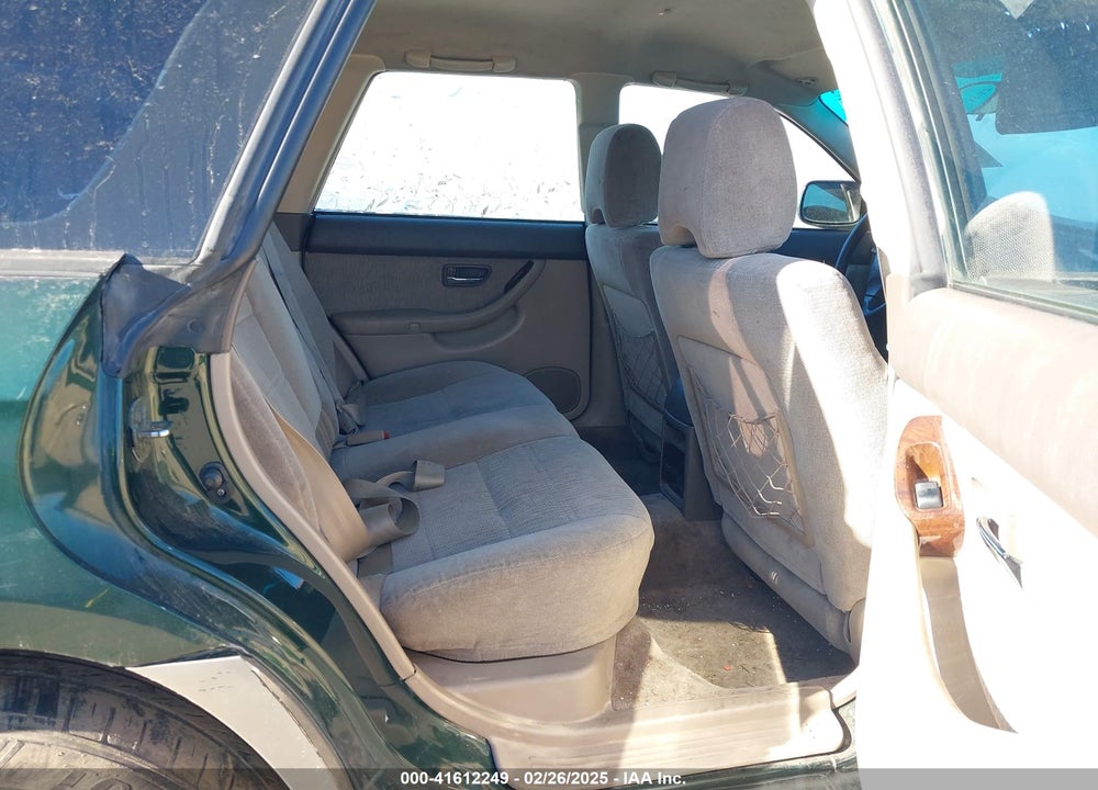 2002 SUBARU OUTBACK VIN: 4S3BH665427628869
