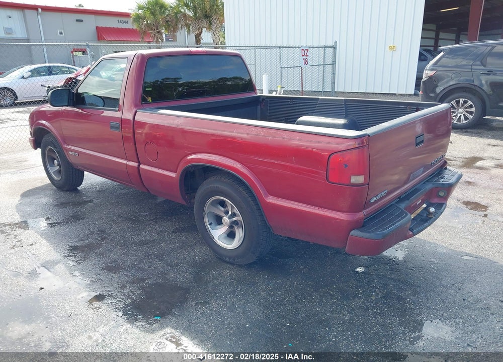 2000 CHEVROLET S-10 LS VIN: 1GCCS1444YK167617
