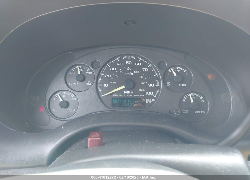 2000 CHEVROLET S-10 LS VIN: 1GCCS1444YK167617