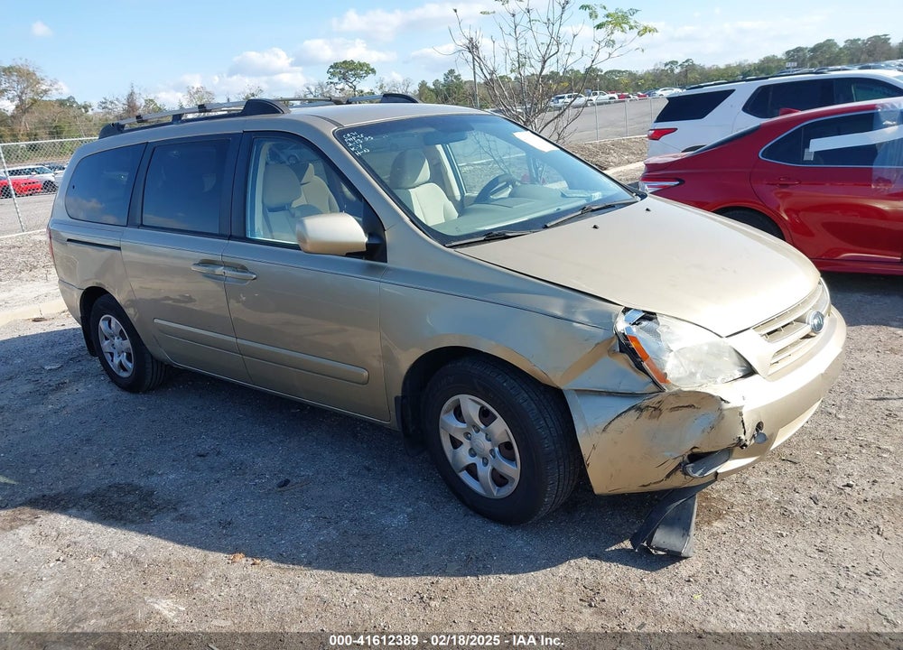 2008 KIA SEDONA LX VIN: KNDMB233086261988