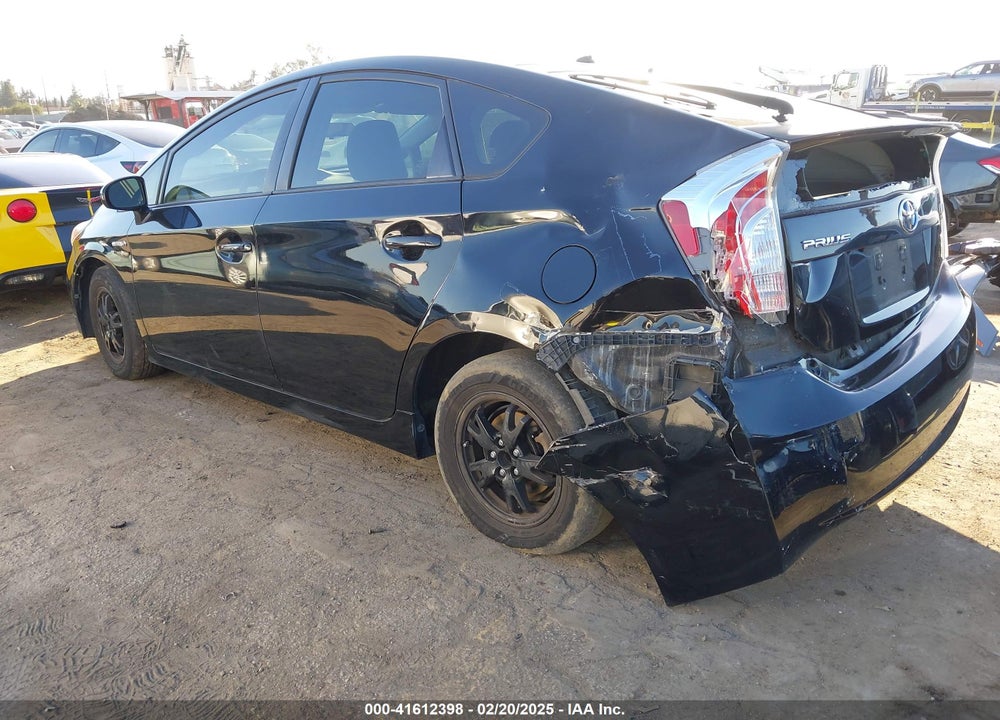 2013 TOYOTA PRIUS VIN: JTDKN3DU2D0349773