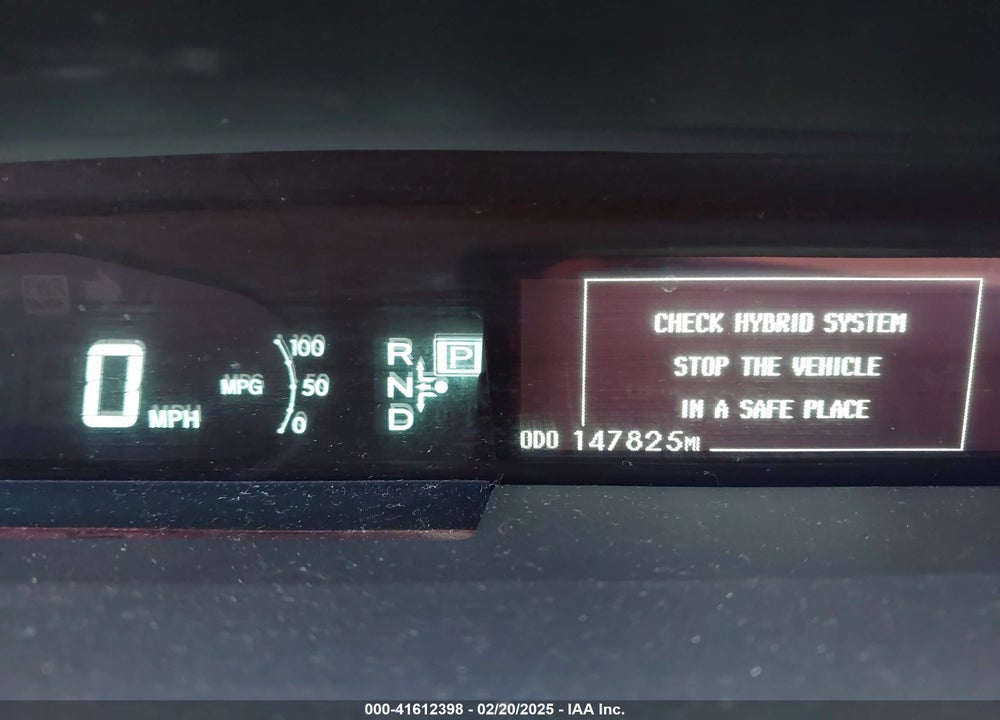 2013 TOYOTA PRIUS VIN: JTDKN3DU2D0349773