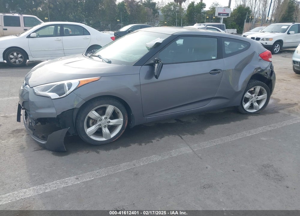 2013 HYUNDAI VELOSTER VIN: KMHTC6AD3DU132477