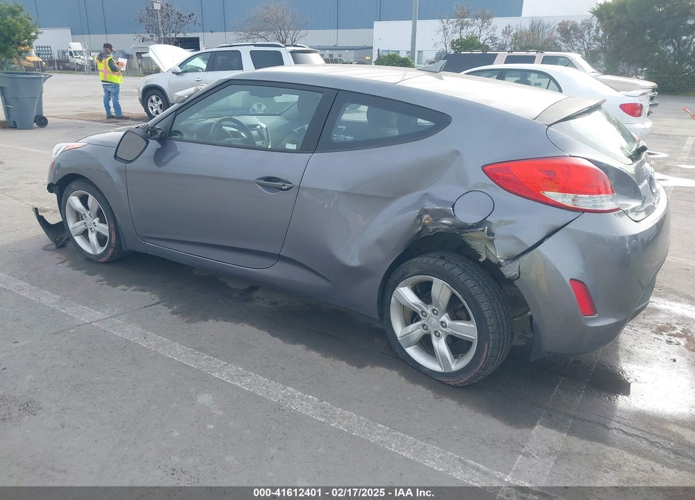 2013 HYUNDAI VELOSTER VIN: KMHTC6AD3DU132477