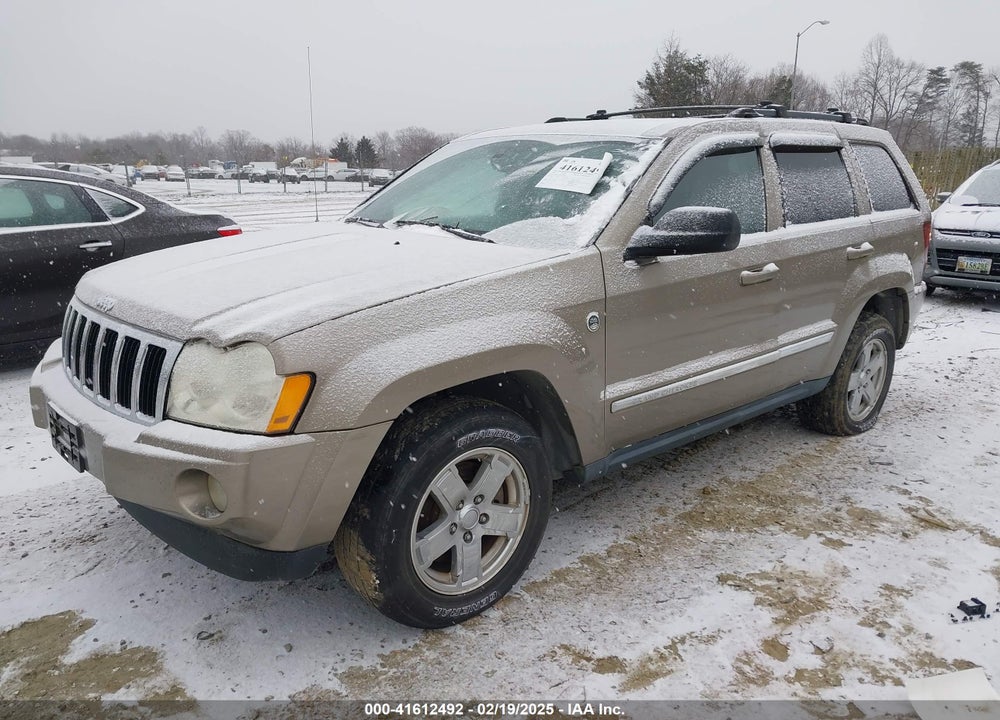 2005 JEEP GRAND CHEROKEE LIMITED VIN: 1J4HR58N25C677850