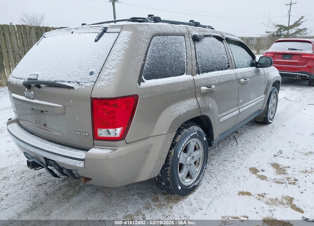 2005 JEEP GRAND CHEROKEE LIMITED VIN: 1J4HR58N25C677850